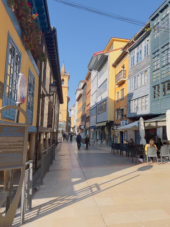 Piso En El Emblematico Barrio Antiguo De Oviedo Lejlighed Eksteriør billede